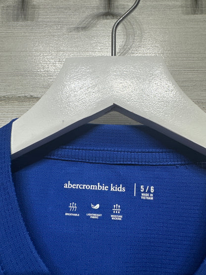 Boys Size 5/6 Abercrombie Kids Performance Gear Shirt - Very Good Used Condition