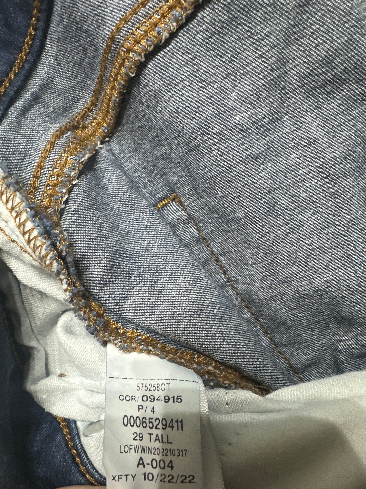 Women's Size 8/29 Tall Loft The Curvy Skinny Jeans - Very Good Used Condition