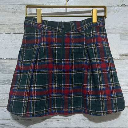 Girls Size Medium (fits like 8) Copper Key plaid skirt - good used condition