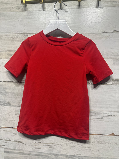 Boys Size 3t Cat and Jack Red Rash Guard - Very Good Used Condition