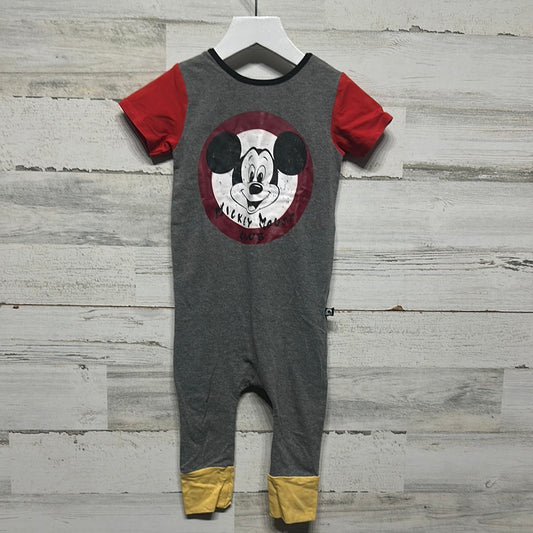 Boys Size 18/24m Rags Romper - Mickey Mouse Club - Very Good Used Condition