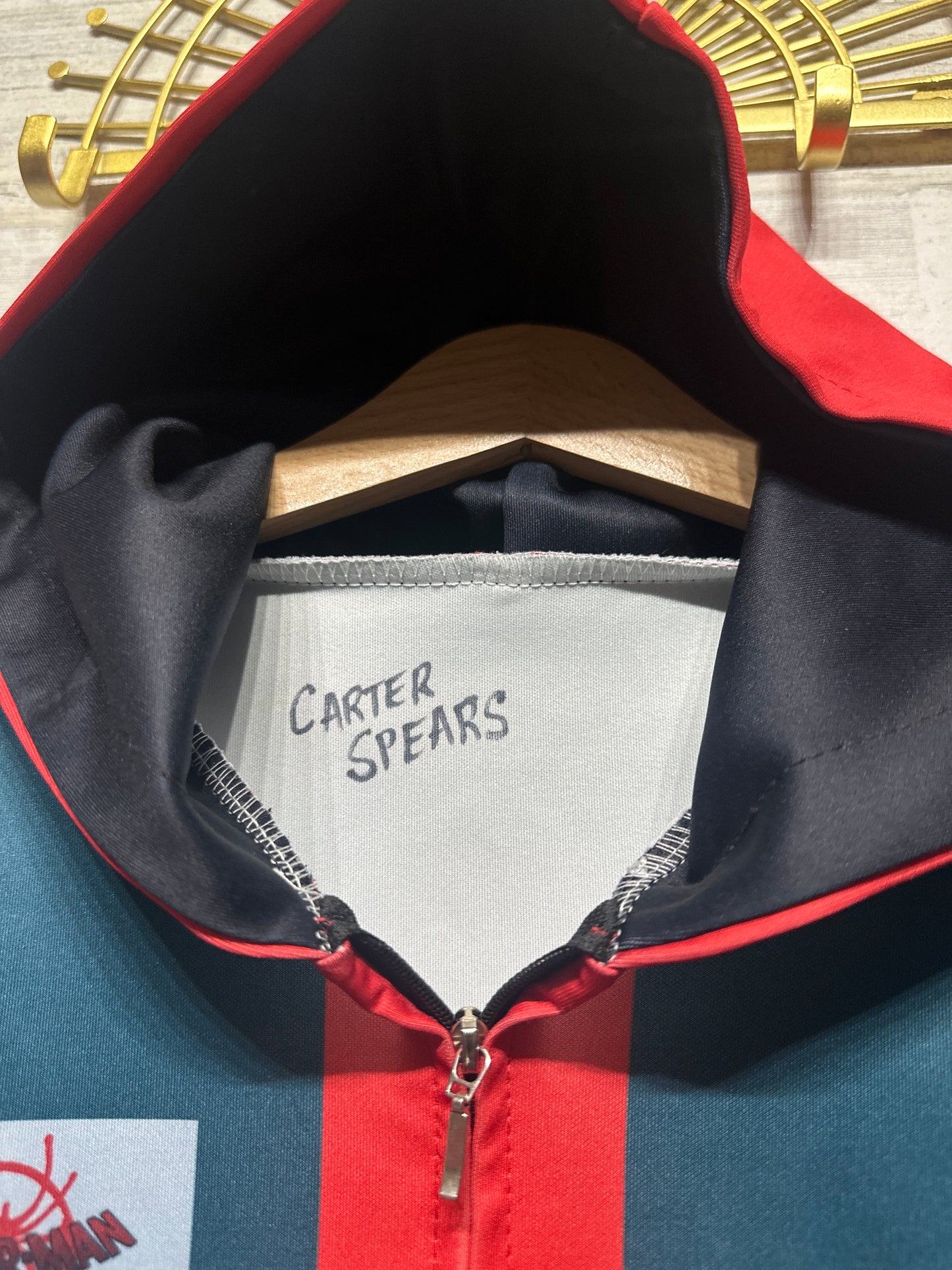 Boys Size Small (Fits 6-8) Spiderman Hooded Miles Morales Inspired Jacket - Good Used Condition*