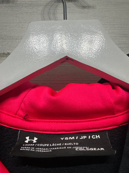 Under Armour Cold Gear Loose Hoodie - Girls Size YSM - Very Good Used Condition
