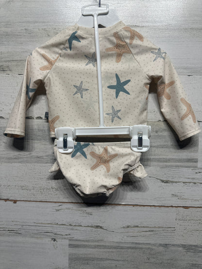 Size 6-9m Modern Moments Starfish Swimsuit- Very Good Used Condition