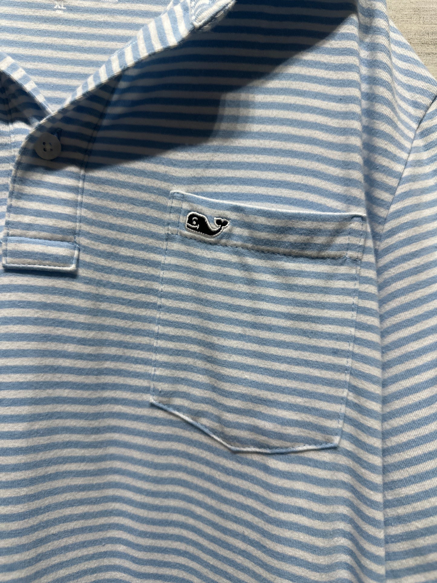 Boys Size XL (18) Vineyard Vines Edgartown Polo Shirt - Good Used Condition