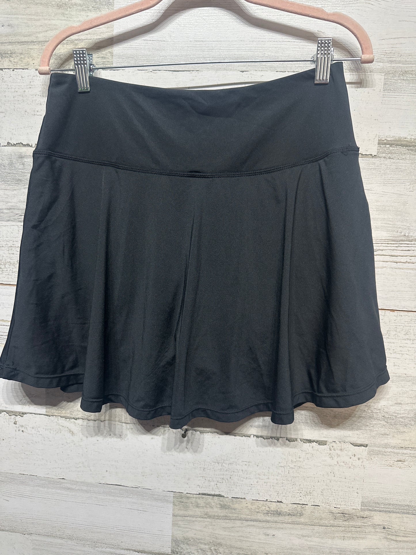 Women's Size Large Bayleaf Black Active Athletic Skirt - Very Good Used Condition