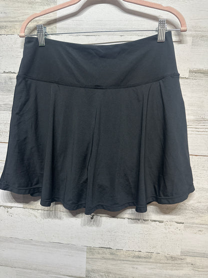 Women's Size Large Bayleaf Black Active Athletic Skirt - Very Good Used Condition