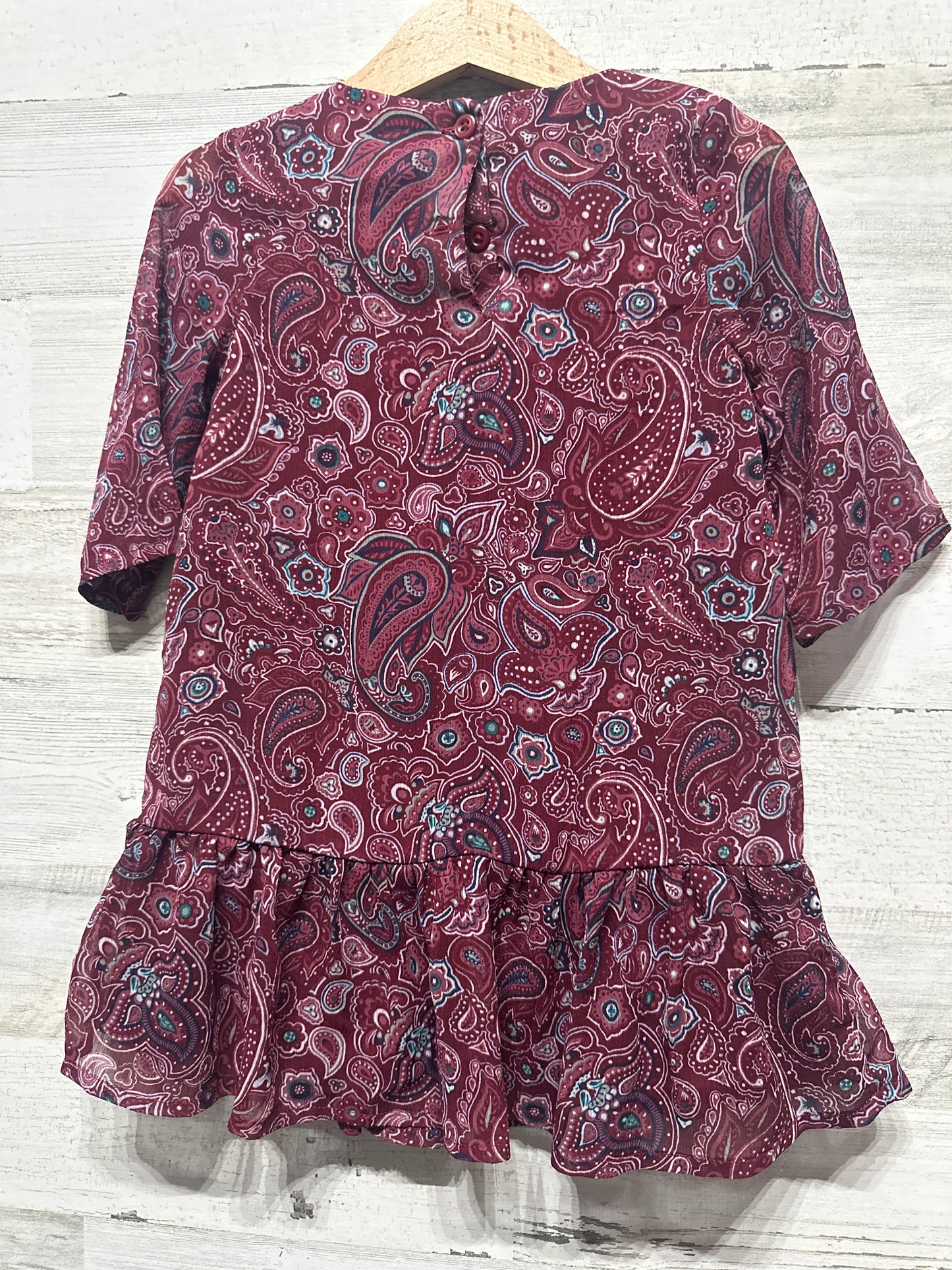 Girls Size 3t Crazy 8 Paisley Print Dress - Very Good Used Condition