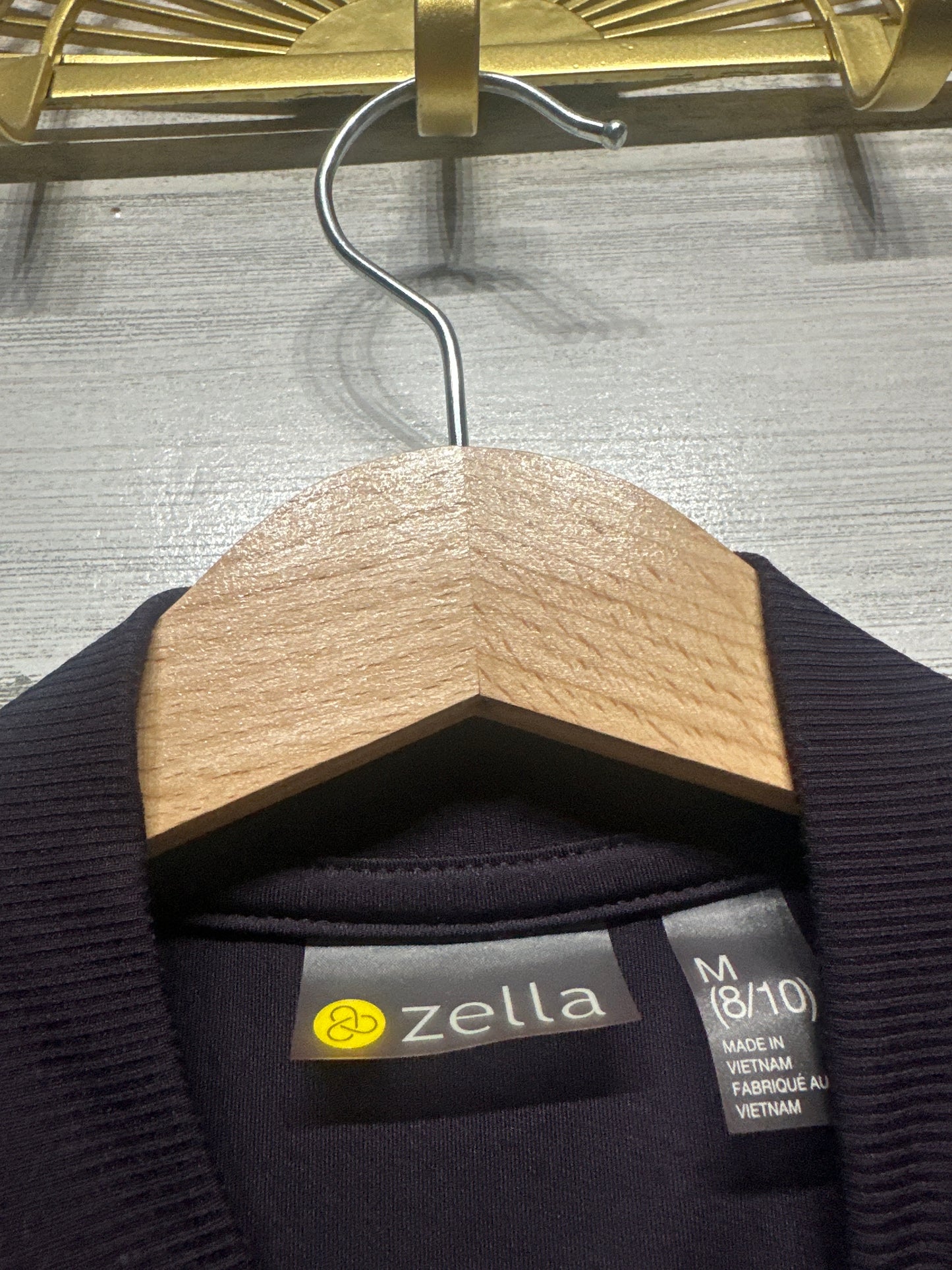 Girls Size 8-10 Medium Zella Plum Active Dress - Very Good Used Condition