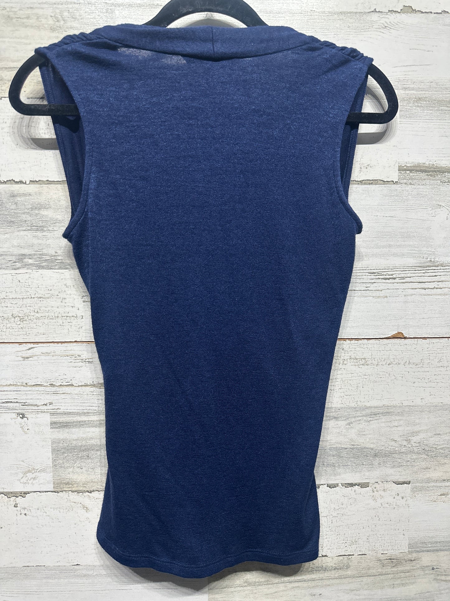 Women’s Medium 41 Hawthorn Sleeveless Soft Navy Blue Shirt - Very Good Used Condition