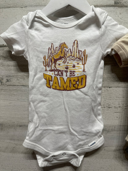 Boys 18m Western Bodysuits - Good Used Condition