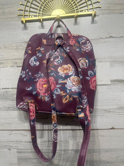 Preowned Matilda Jane Floral Backpack - Good Used Condition