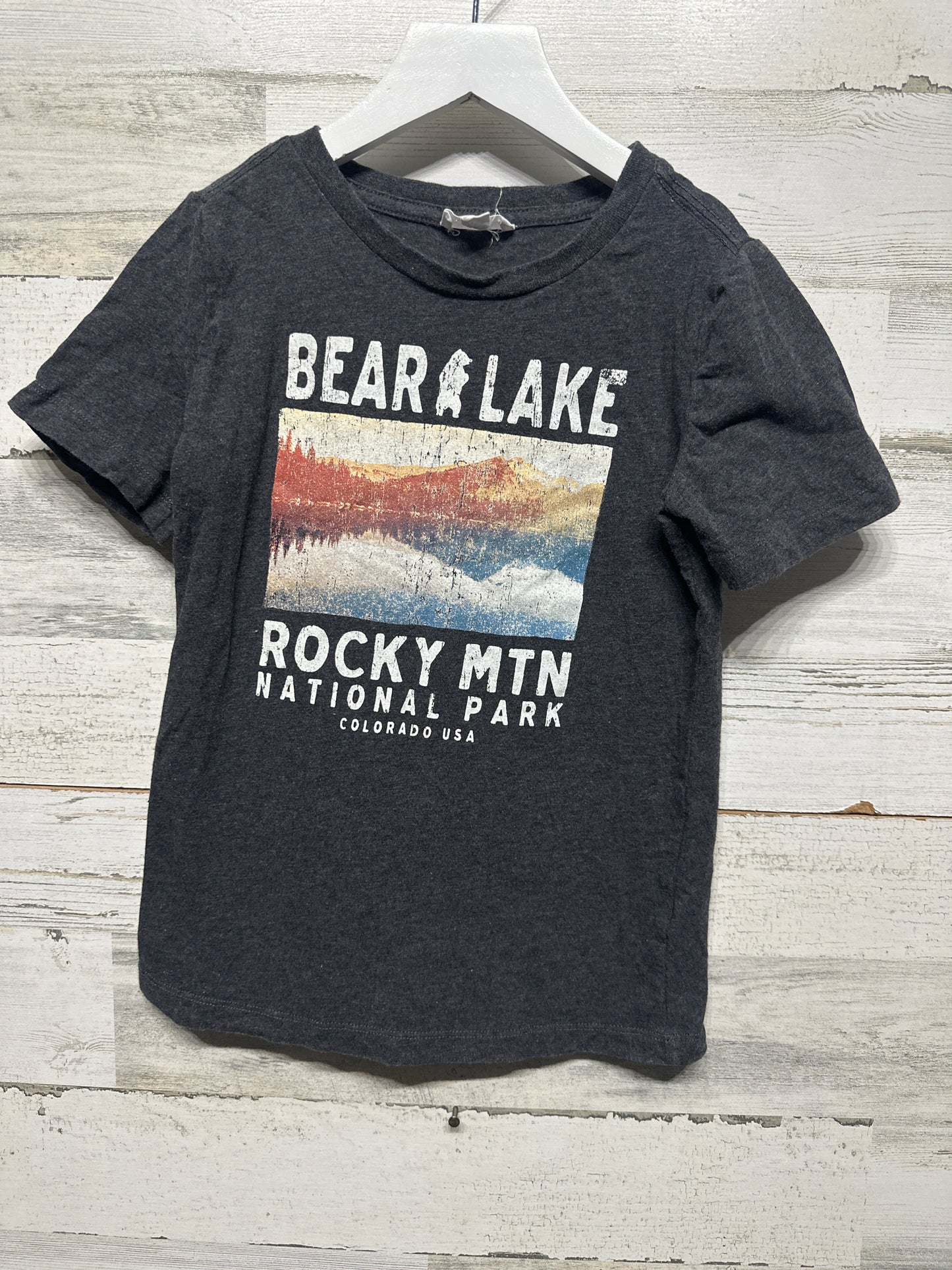 Boys Size 7 Scene & Heard Bear Lake Shirt - Very Good Used Condition
