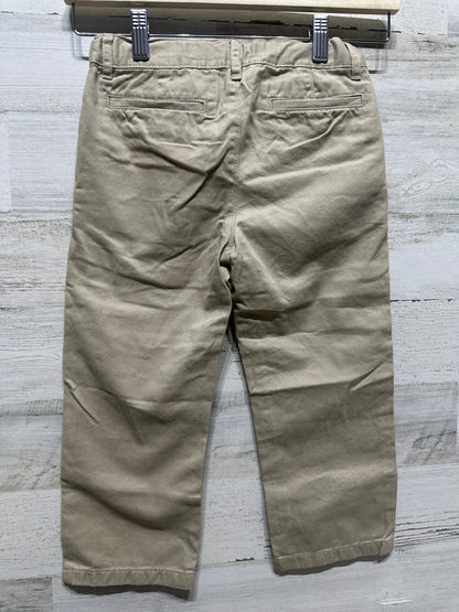 Boys Preowned Size 4 Husky Children’s Place Adjustable Waist Khaki Pants - Good Used Condition