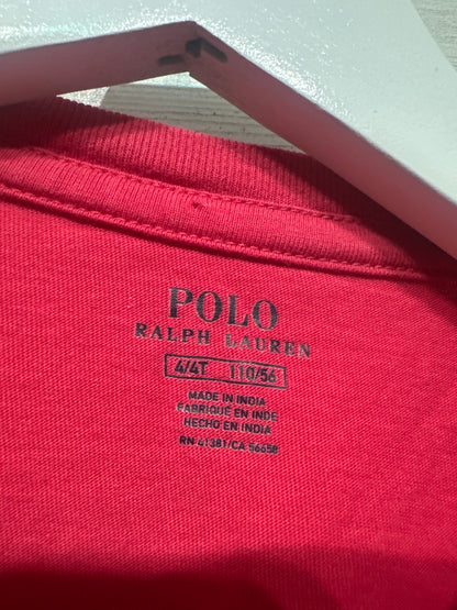 Boys Size 4t/4 Polo Ralph Lauren T-Shirt - Play Condition**