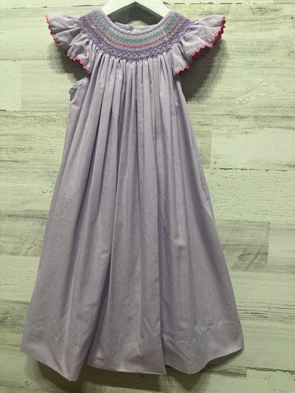 Girls Size 4t Posh 463 Smocked Dress - Very Good Used Condition