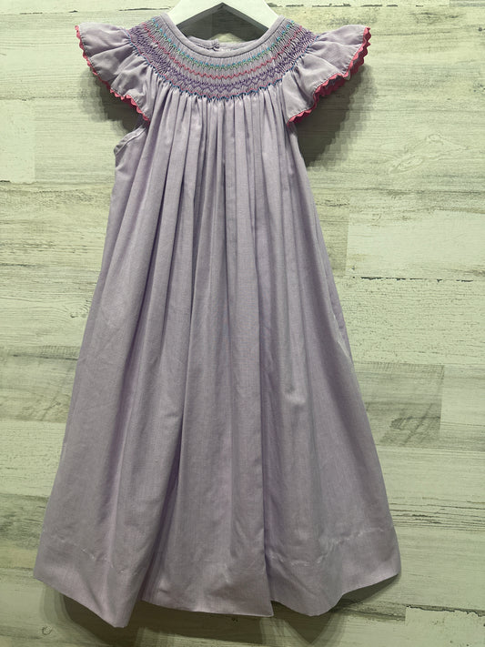 Girls Size 4t Posh 463 Smocked Dress - Very Good Used Condition