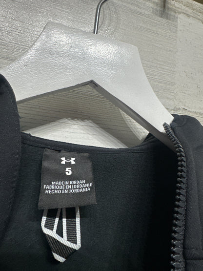 Under Armour Storm Water Repellant Jacket Boys Size 5 Red Black NWT