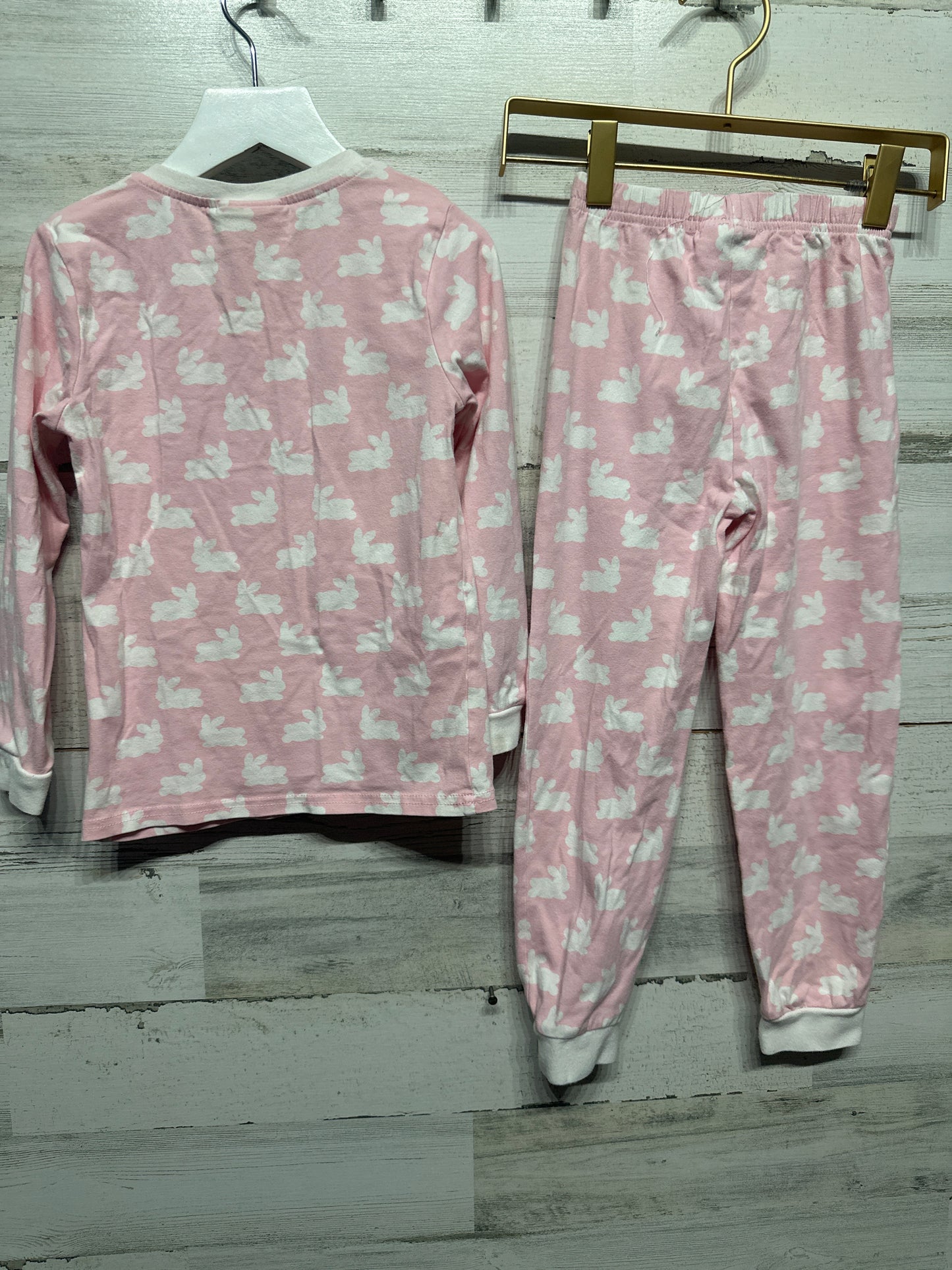 Size 6 Classic Whimsy Pink Bunny Pajama Set - Good Used Condition*