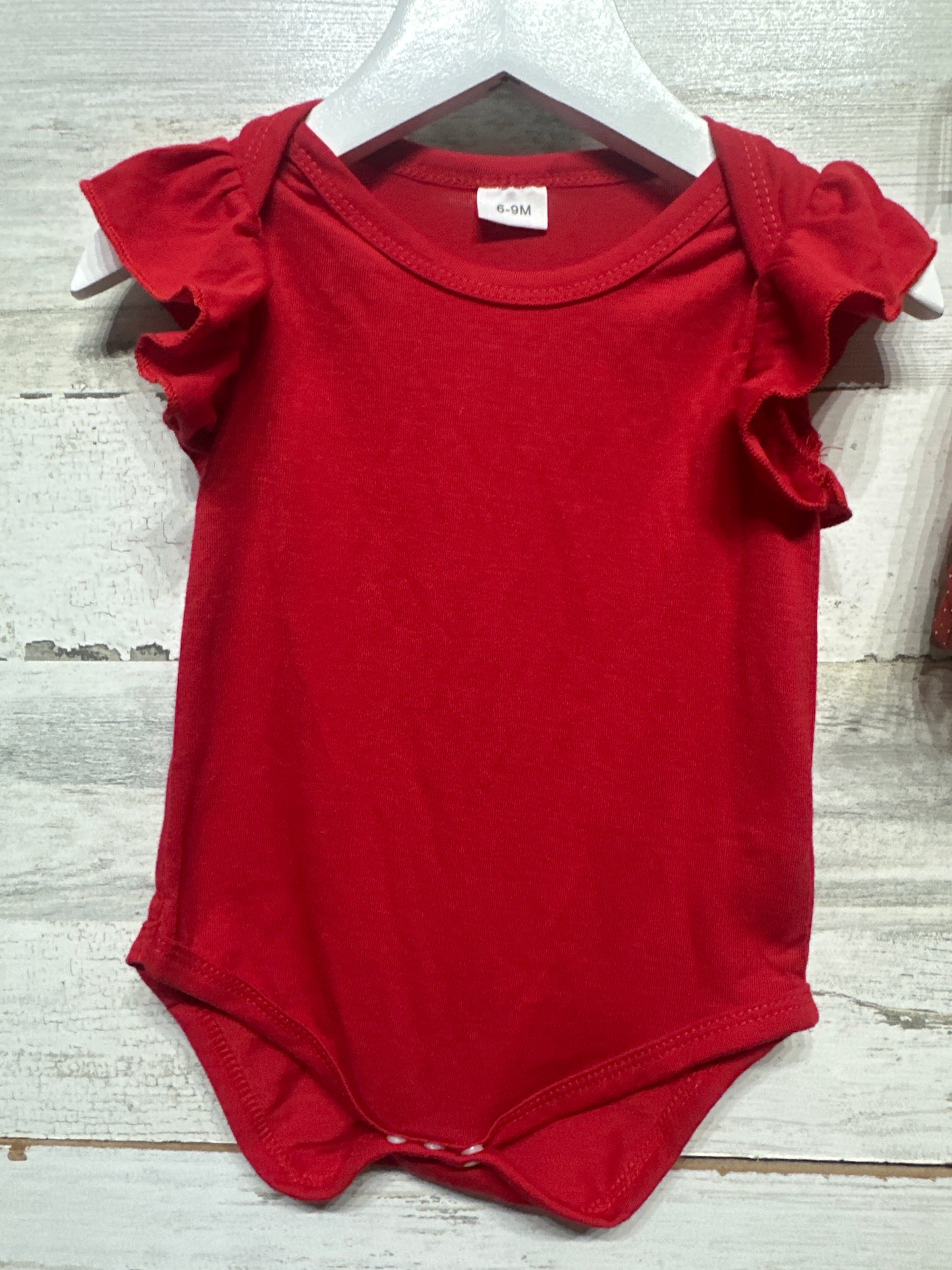 Size 6-9m Holiday Two Piece Set - Very Good Used Condition