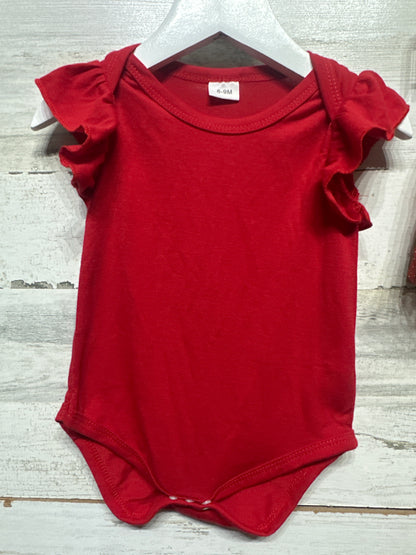 Size 6-9m Holiday Two Piece Set - Very Good Used Condition