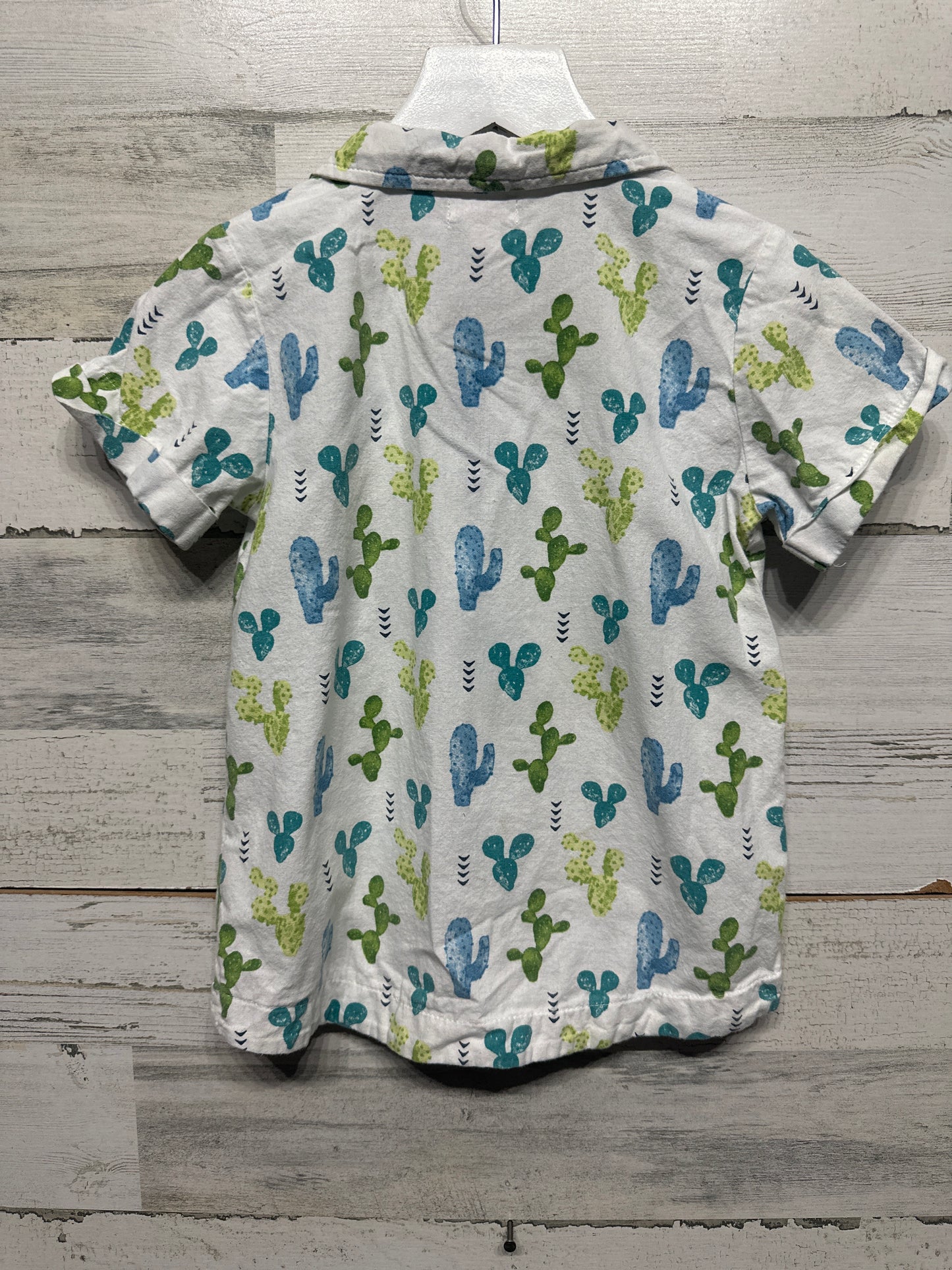 Mud Pie Cactus Shirt Toddler Boy Size 4t/5t GUC