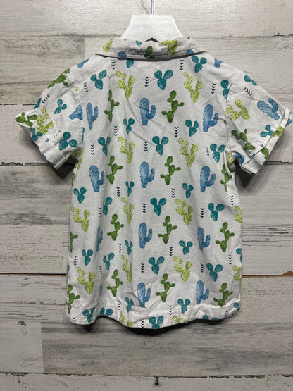 Mud Pie Cactus Shirt Toddler Boy Size 4t/5t GUC