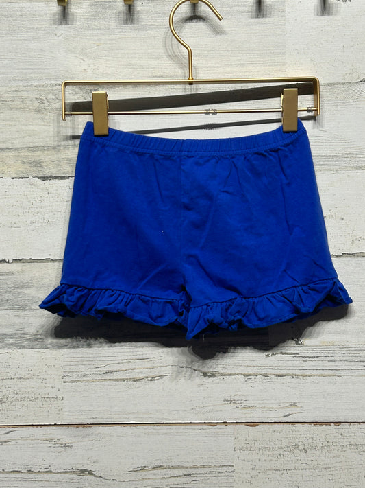 Girls Size 2 Blue Ruffle Shorts - Good Used Condition