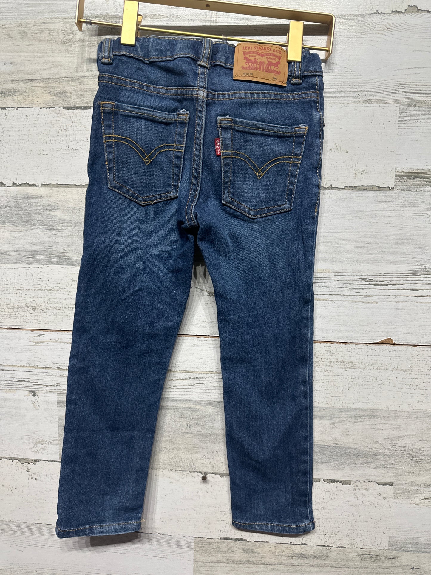Boys Size 5 Regular Levi’s 510 Skinny Adjustable Waist Jeans - Very Good Used Condition