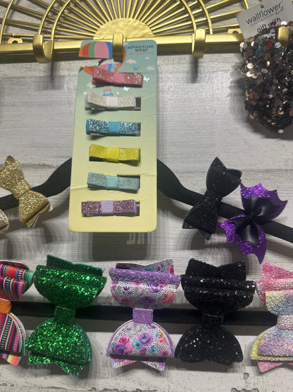 Lot of 20 Various Hair Accessories - Good Used Condition-NWT