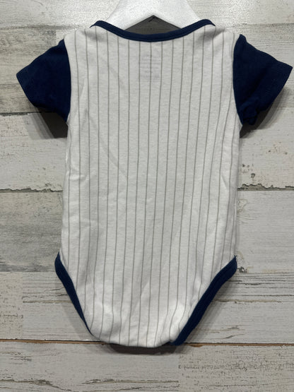Size 6-9m Houston Astros Baseball Genuine Merchandise Bodysuit - Very Good Used Condition
