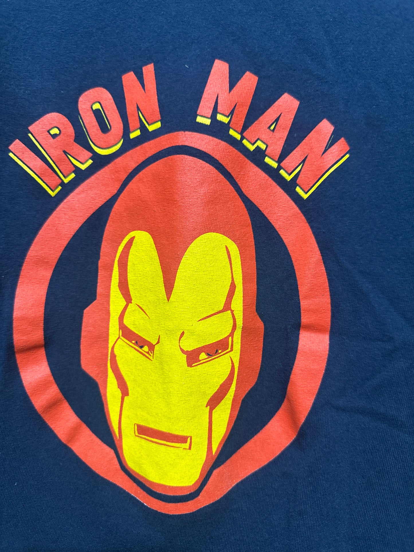 Boys Size 8 Marvel Iron Man Shirt  - Very Good Used Condition