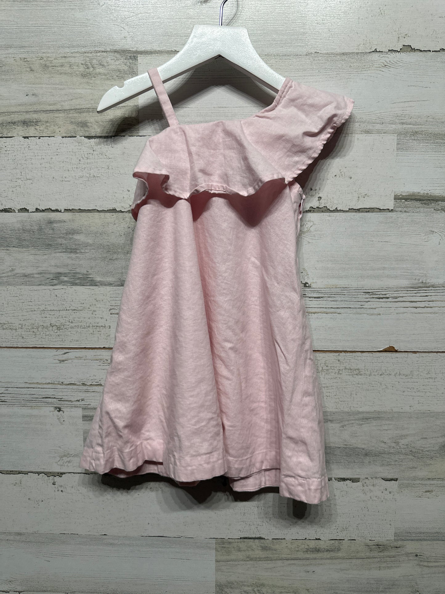 Girls Size 3 Hope & Henry Pink Dress - Very Good Used Condition