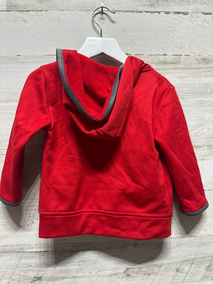 18m Under Armour Red Hooded Jacket - Good Used Condition