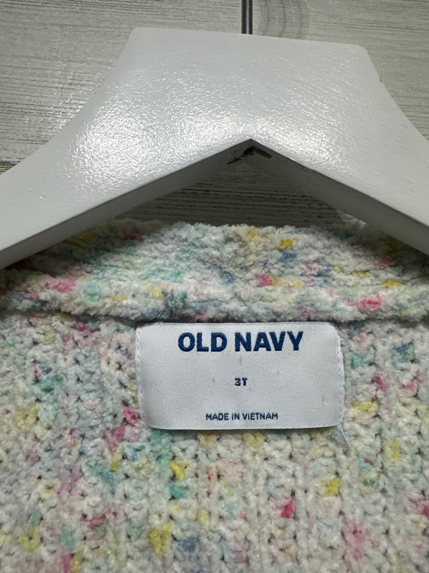 Size 3t Girls Old Navy Soft Cardigan - Very Good Used Condition