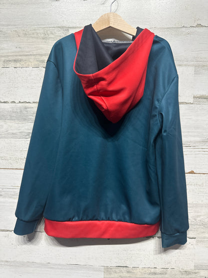 Boys Size Small (Fits 6-8) Spiderman Hooded Miles Morales Inspired Jacket - Good Used Condition*