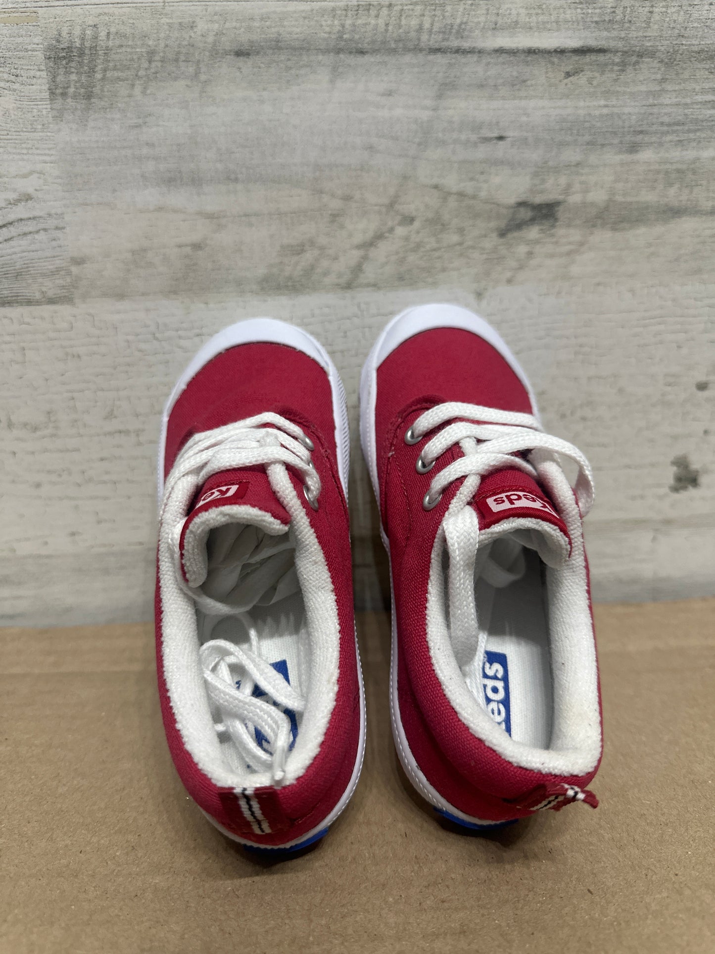 Keds Red Graham Sneakers Toddler Size 10 New Without Box