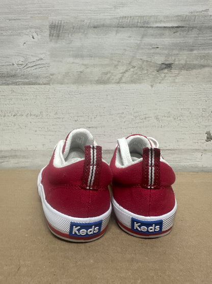 Keds Red Graham Sneakers Toddler Size 10 New Without Box