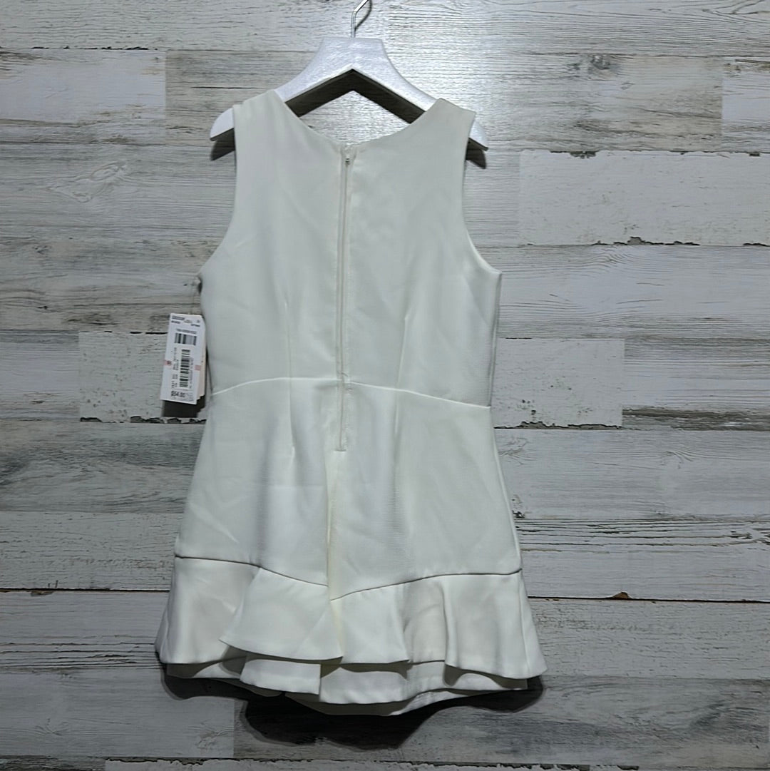 Girls Size 10 GB Girls white romper - new with tags