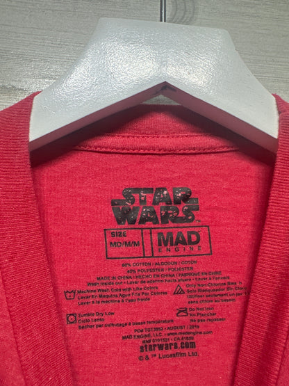 Size Medium Star Wars Holiday Darth Vader Shirt - Very Good Used Condition