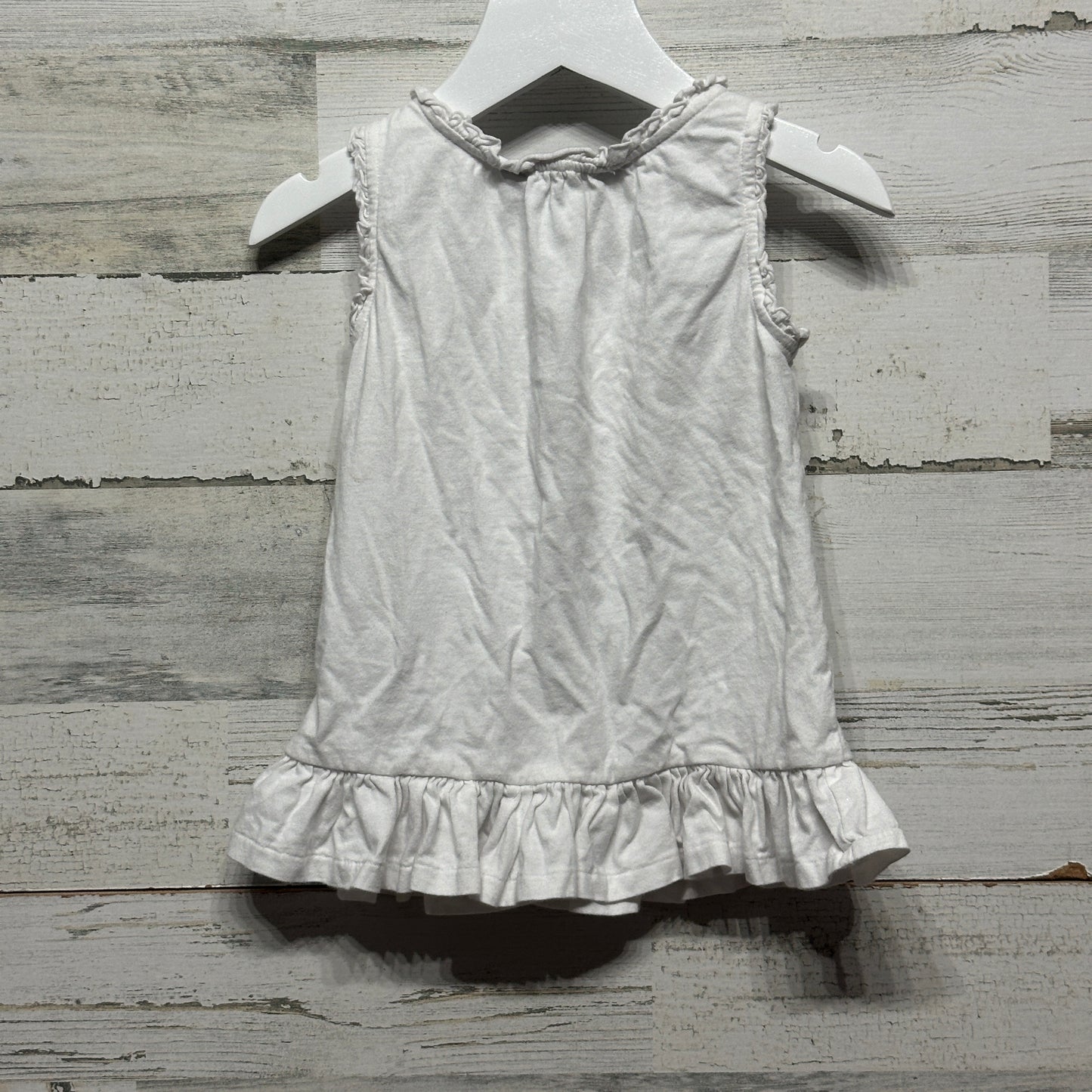 Girls Size 24m Ralph Lauren White Dress - Good Used Condition