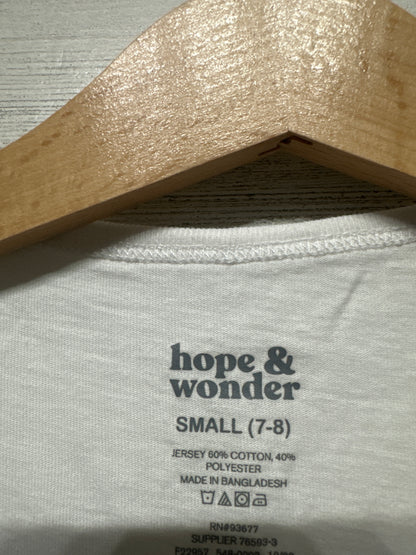 Boys Size Small 7/8 Hope and Wonder USA Sleeveless Shirt - Play Condition*