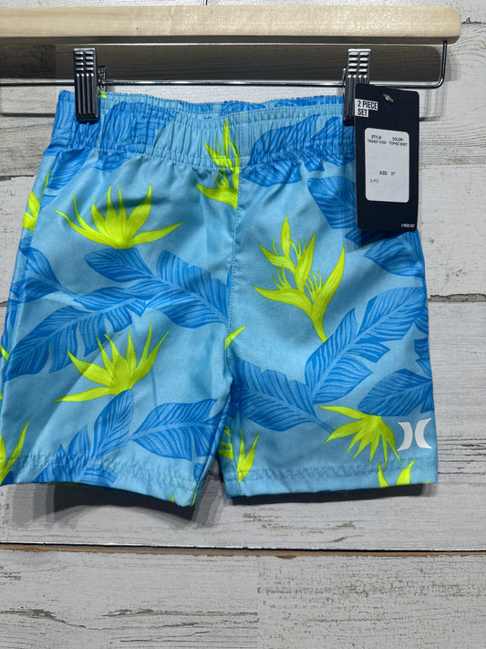 Boys Size 3T Hurley Quick Dry Shorts - New With Tags