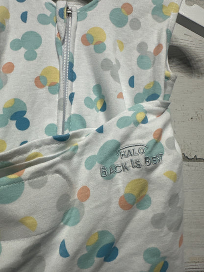 Size 3-6m Small Halo Disney Baby Mickey Mouse SleepSack Swaddle - Very Good Used Condition
