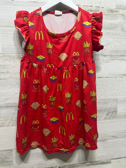 Girls Preowned Size 6-7 McDonald’s Dress - Play Condition**