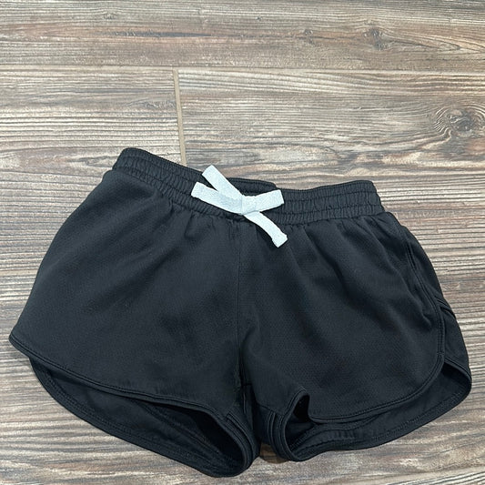 Girls Size Small (7) BCG Black Active Shorts - Good Used Condition