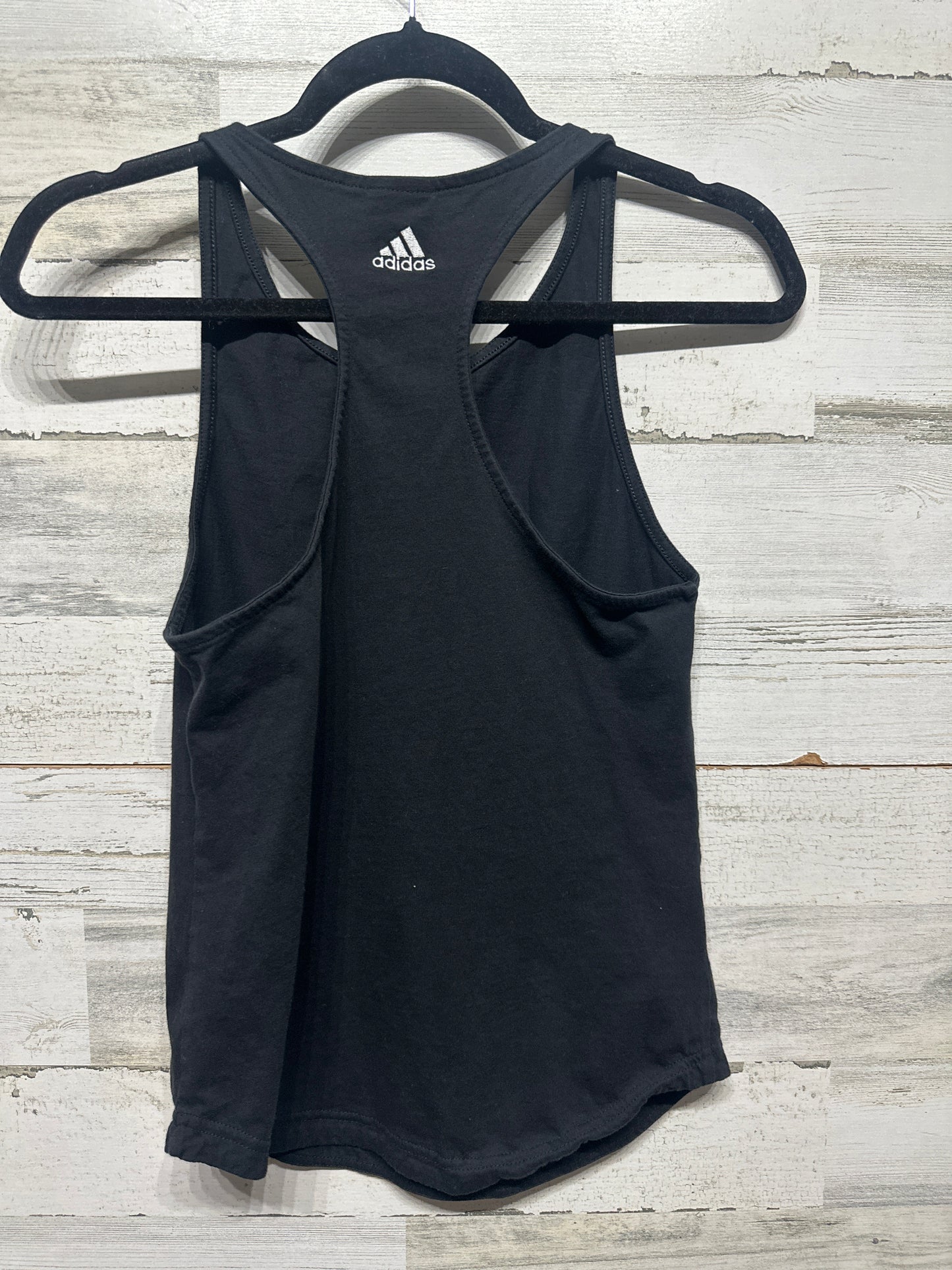Women’s Size XS Adidas Black Racerback Tank Top - Very Good Used Condition