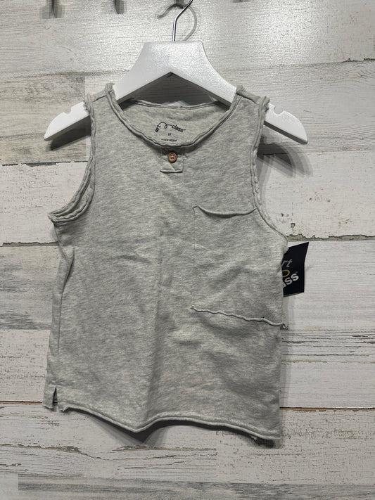 Boys Size 2t Art Class Grey Sleeveless Shirt - New With Tags