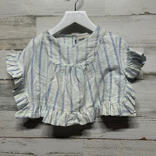 Girls Size 18m Genuine Kids Size 18m Flowy Striped Shirt - Good Used Condition