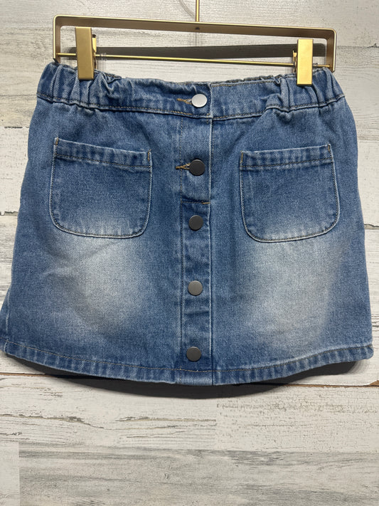 Girls Size 11/12 SHEIN Denim Skirt - Very Good Used Condition